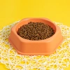 Dog bowls, dog basins, cat bowls, cat food basins, dog anti-knock single bowls, cat and small and medium-sized dog automatic drinking water, pet supplies Specification image